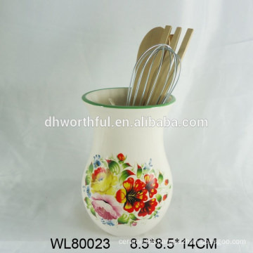 2015 Creative design ceramic utensil holder